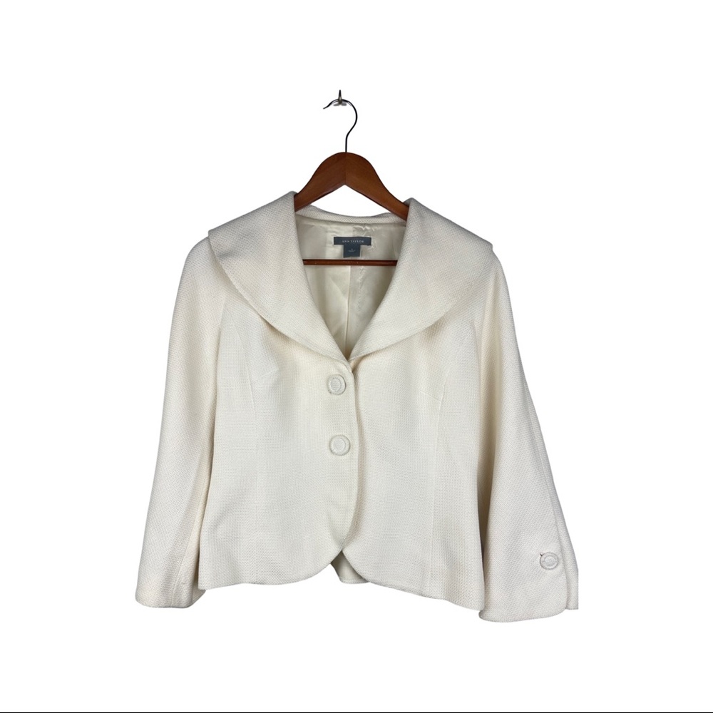 Ann Taylor linen jacket